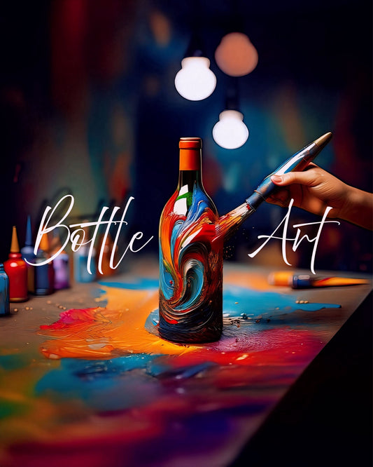 May 9: Bottle Art Sip & Paint