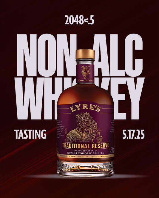 May 17: 4th Annual Non-Alc Whiskey Tasting